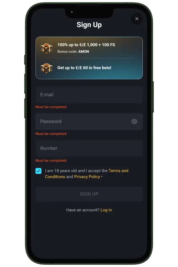 Age of Vikings Create Your Account and Complete KYC