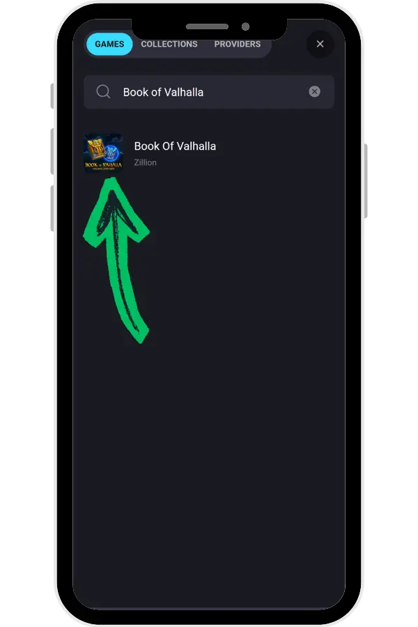 Find Book of Valhalla Slot in the Casino Lobby