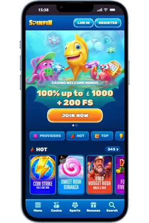 Spinfin main page