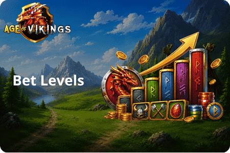 Age of Vikings Bet Levels