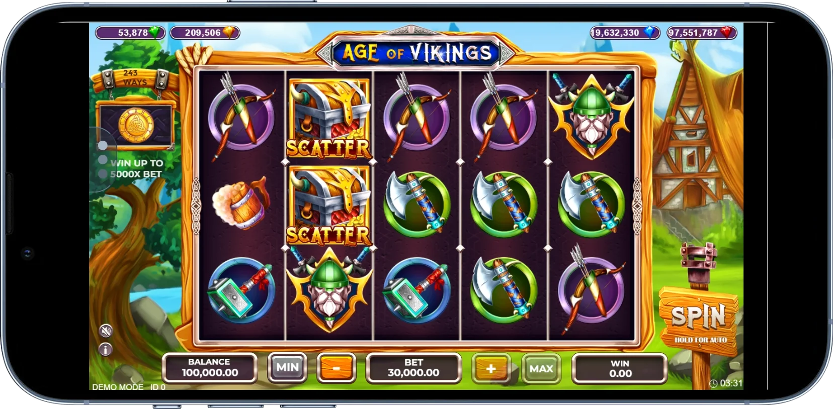 Adjust Your Age of Vikings Stake Level