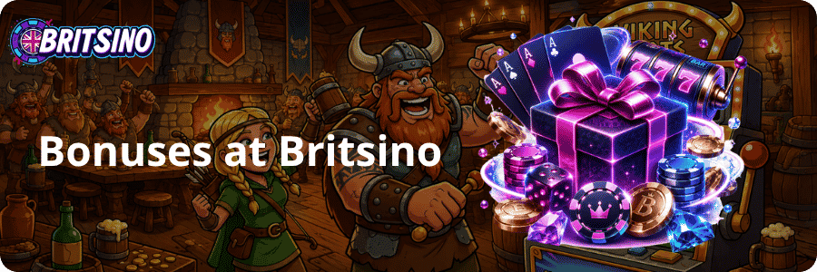 Bonuses at Britsino Casino
