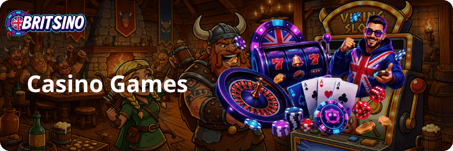 Casino Games at Britsino casino