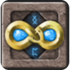 Viking Gold symbol Infinity